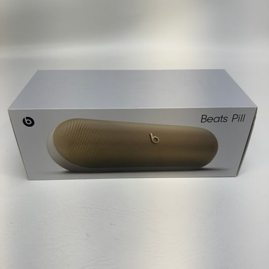 New Beats Pill Bluetooth Speaker Champagne Gold MW463LL/A