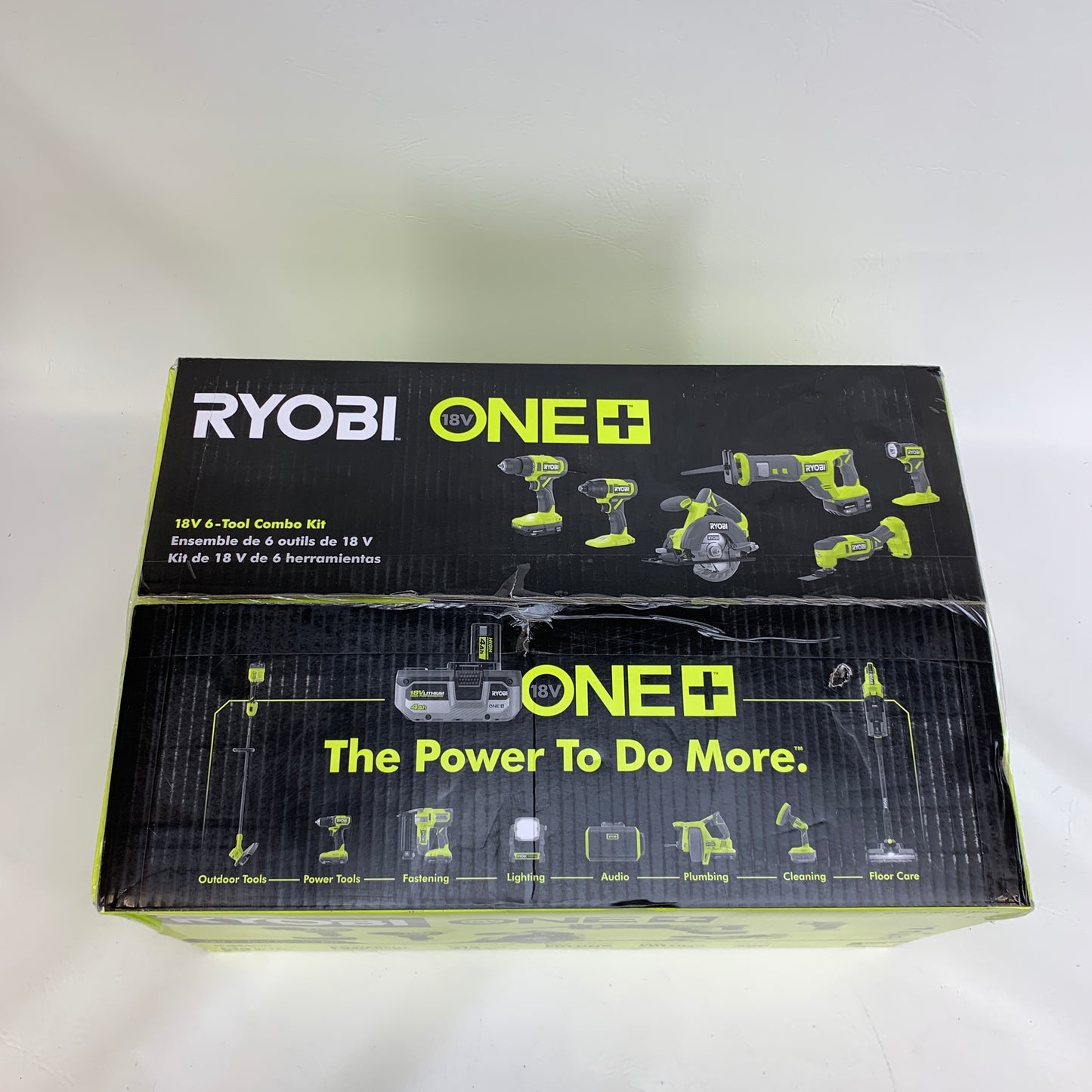 New Ryobi PCL160K2 18V 6-Tool Combo Set