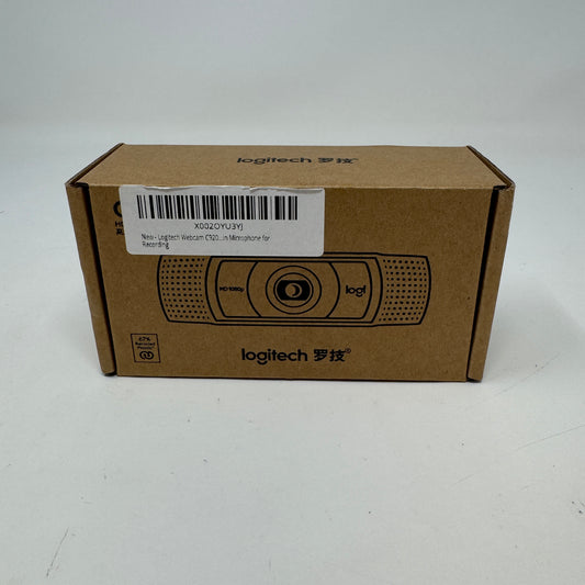 New Logitech C920E Webcam Webcam V-U0028