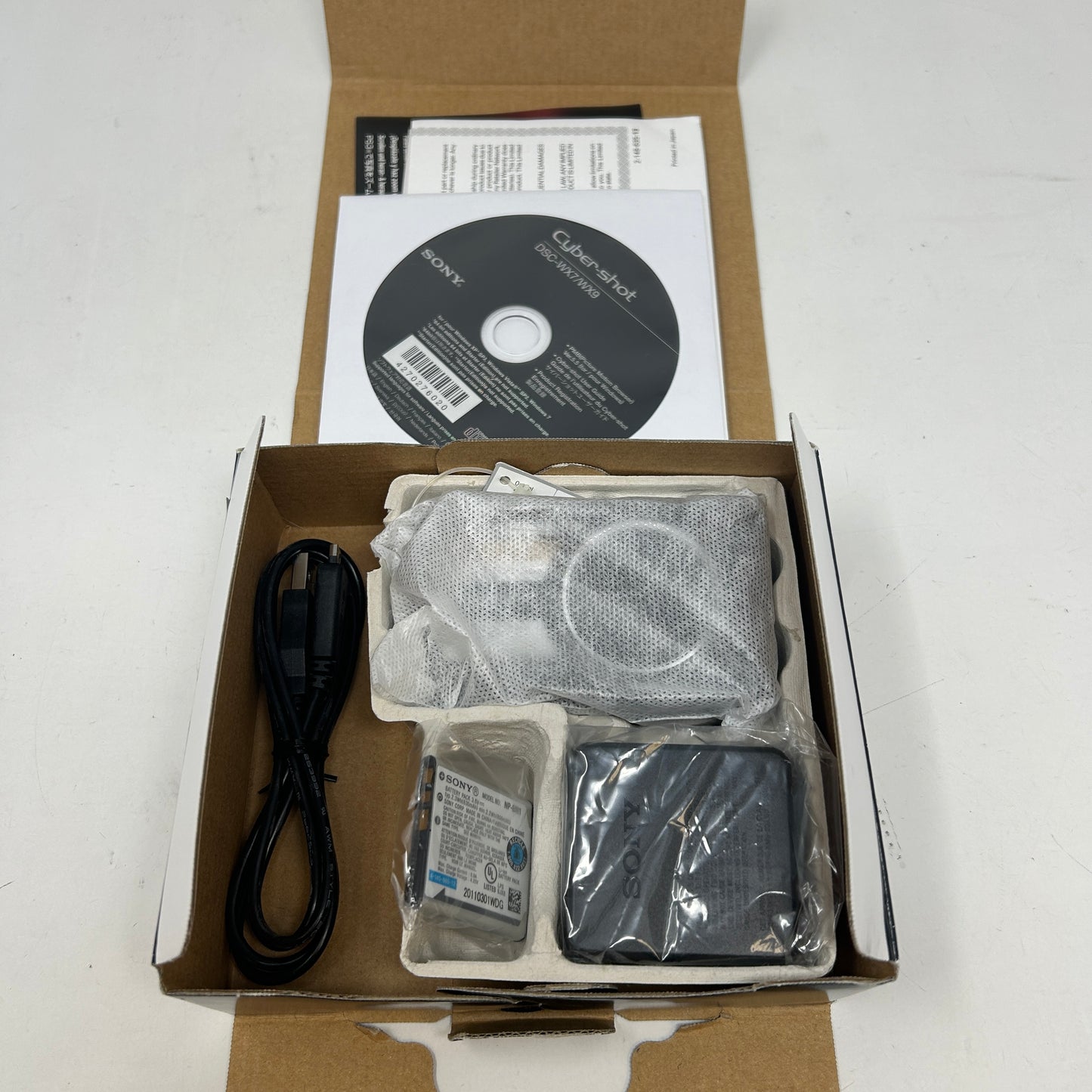 Sony Cyber-Shot DSC-WX9 16.2MP Compact Digital Camera Black