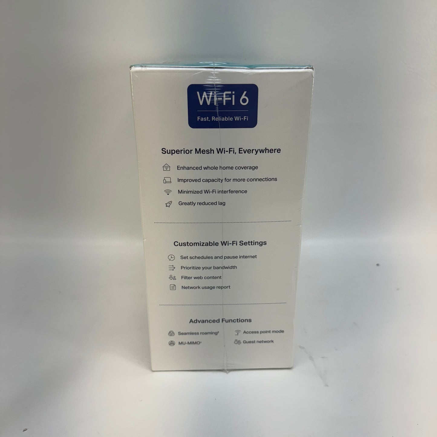 New TP-Link AX2700 Whole Home Mesh Wi-Fi 6 System Mesh WiFi 6 System DECO W8100