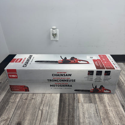 New Toro 51850 60V Cordless Chainsaw