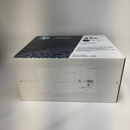 New HP 42A Q5942A Black Print Cartridge