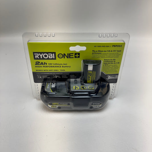 New Ryobi PBP003 18V Lithium High Performing Battery