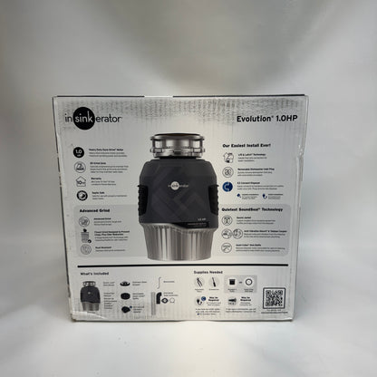 New Insinkerator Evolution 1 HP Food Waste Disposer