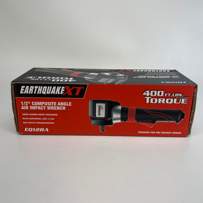 New EarthquakeXT EQ12RA 1/2" Composite Angle Air Impact Wrench