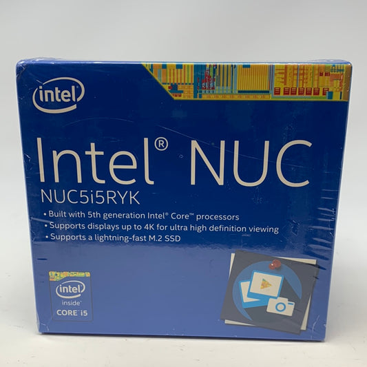 New Intel NUC NUC5i5RYK i5 5th Gen other SSD Intel HD Graphics