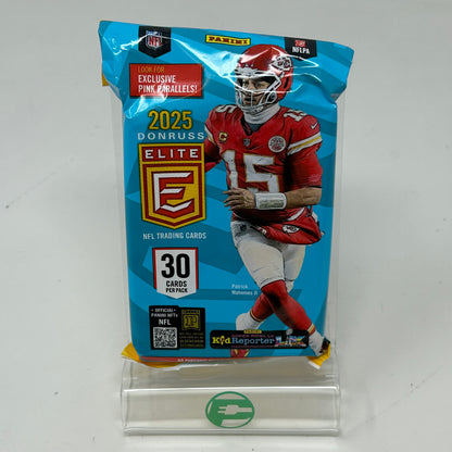 Lot of 8 New Panini 2025 Donruss Elite  NFL Football Card Packs