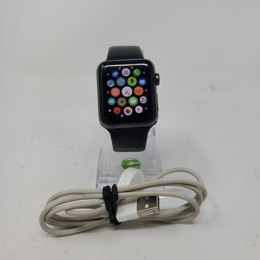 GPS Only Apple Watch Series 3 42MM Space Black Aluminum A1859