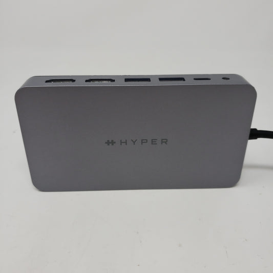Hyper HDM1H HyperDrive Dual HDMI 10-in-1 Travel Dock