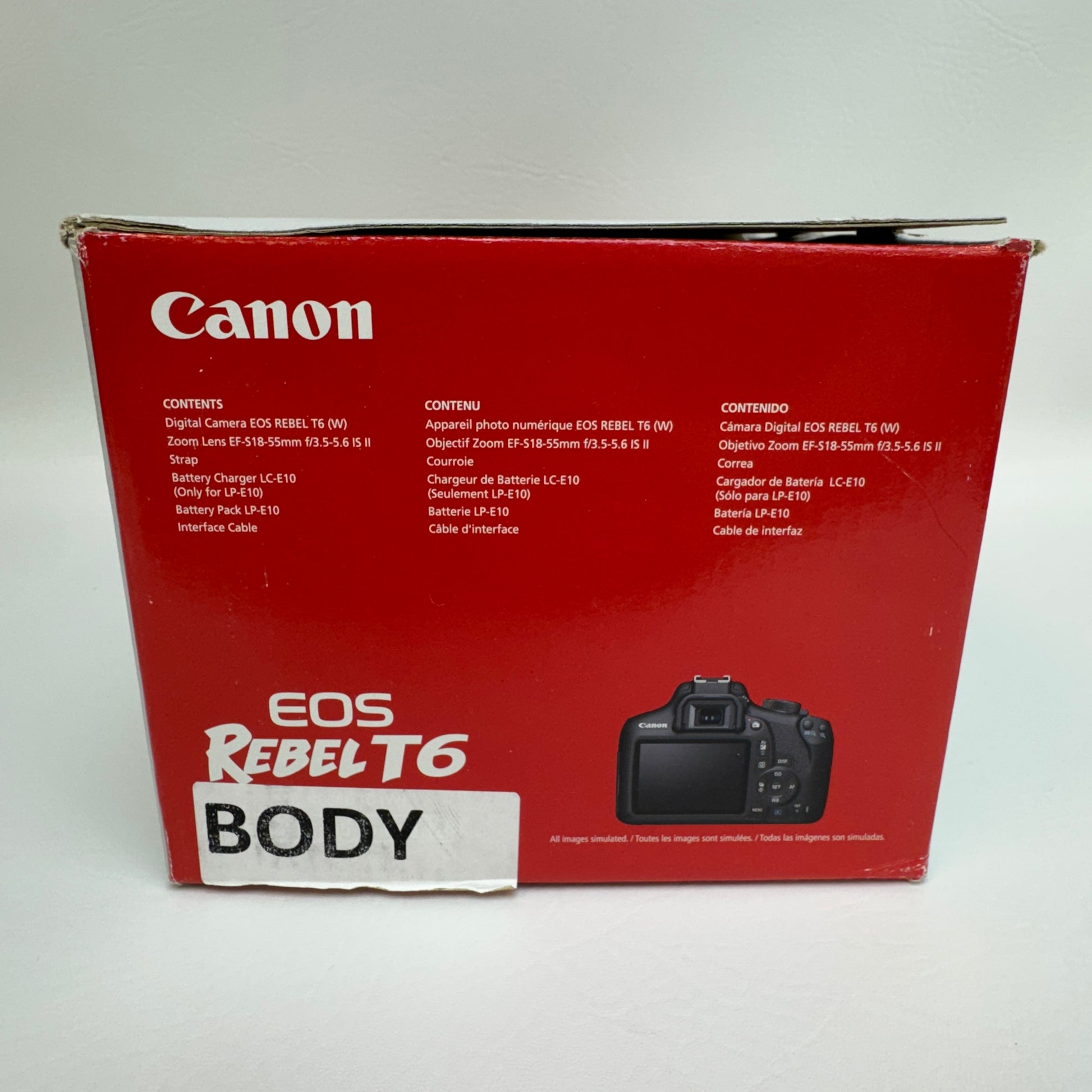 Canon EOS Rebel T6 18.0 MP Digital SLR