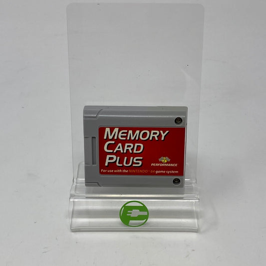 Nintendo 64 N64 Memory Card Plus Gray P-375AE