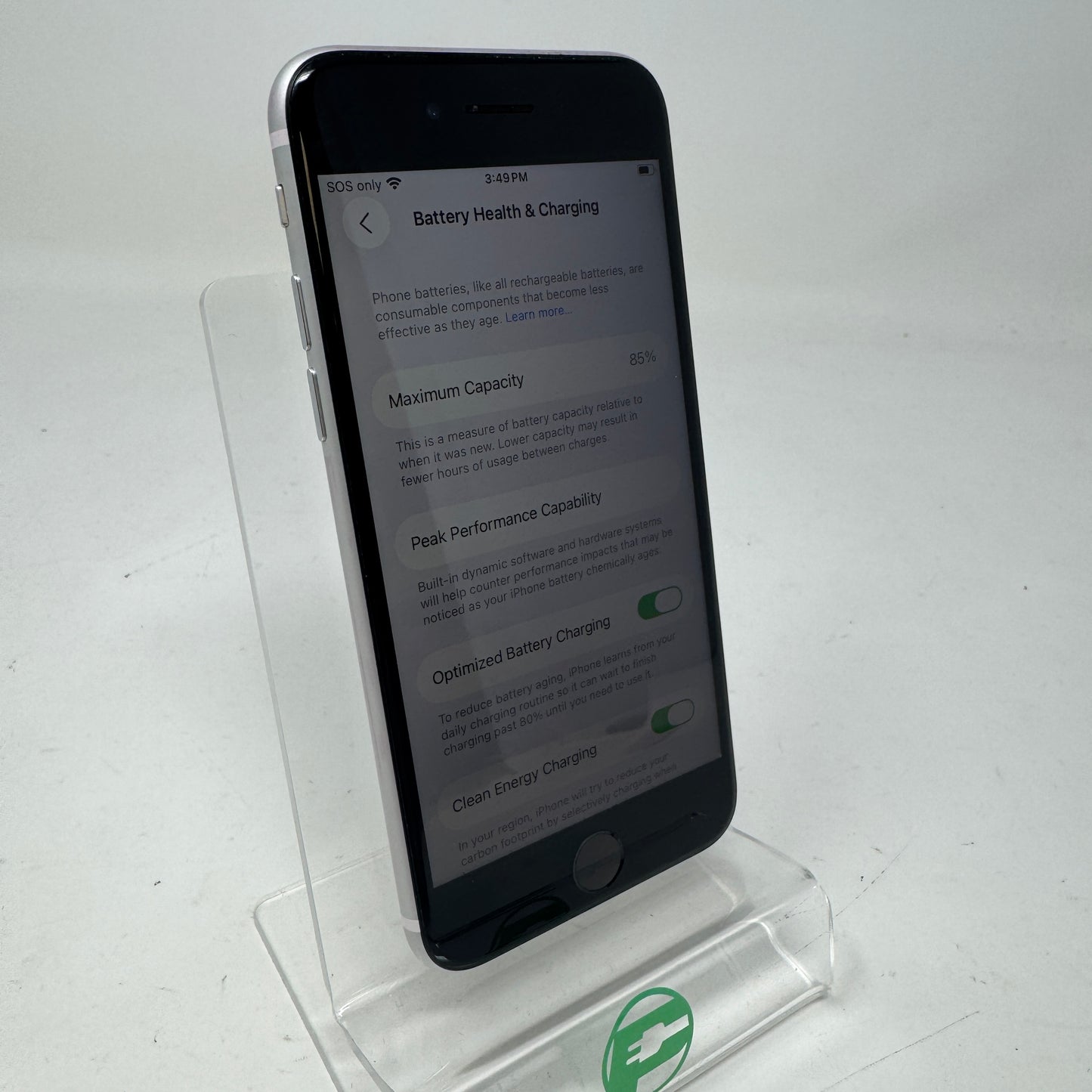 Unlocked Apple iPhone SE 2nd Gen 64GB White MX9T2KH/A