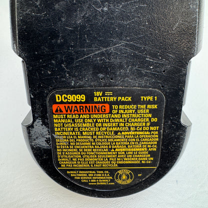 DeWalt DC720 18V 1/2" (13mm) Cordless Drill Driver