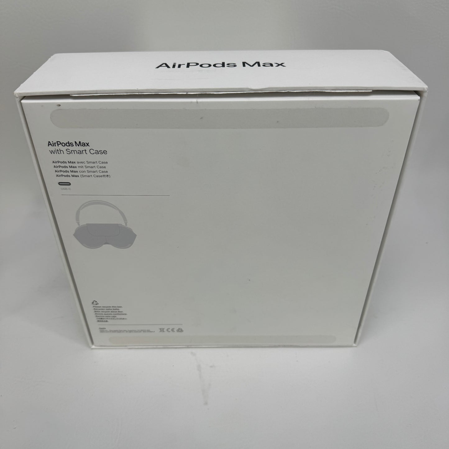Apple AirPods Max Wireless Over-Ear Headphones Midnight MWW43AM/A