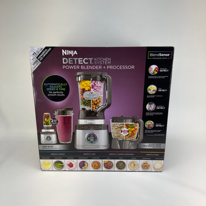 New Ninja Detect Kitchen System Power Blender + Processor Blender TB400