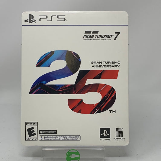 Gran Turismo 7 25th Anniversary Edition Steelbook (Sony PlayStation 5 PS5, 2022)