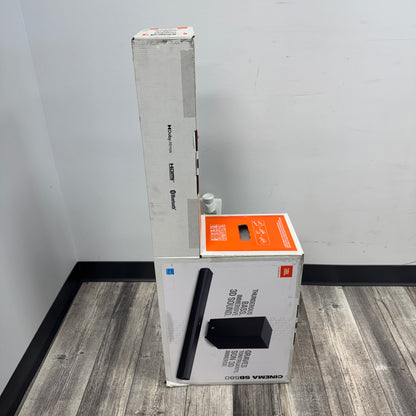 New JBL Cinema SB850 True Wireless Soundbar System Black JBLSB580WMBLKAM
