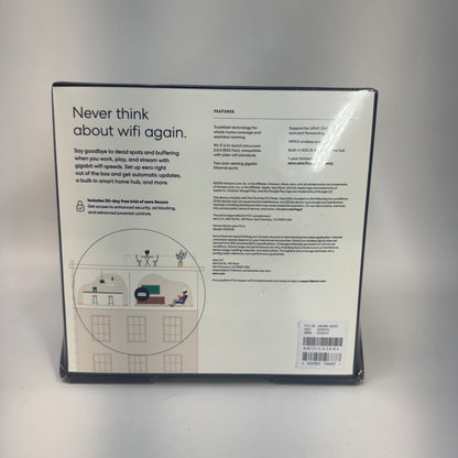 New eero Pro 6 Tri Band WiFi 6 KO101111 Mesh WiFi Router