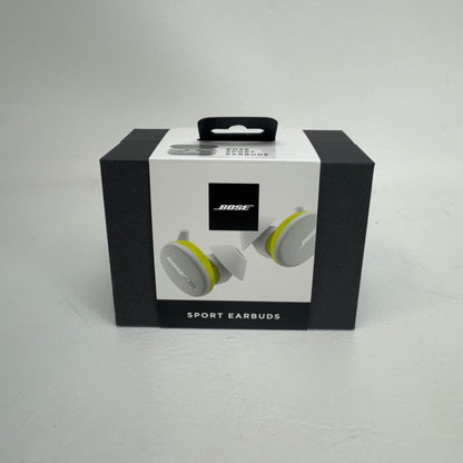New Bose Sport Earbuds In-Ear Noise Cancelling Bluetooth Earbuds Glacier White 