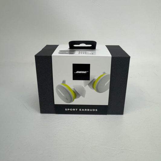 New Bose Sport Earbuds In-Ear Noise Cancelling Bluetooth Earbuds Glacier White 