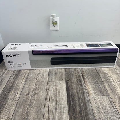New Sony A3000 Smart Soundbar  Black HT-A3000