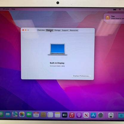 2017 Apple MacBook Air 13.3" i5 1.8GHz 8GB RAM 128GB SSD Silver A1466