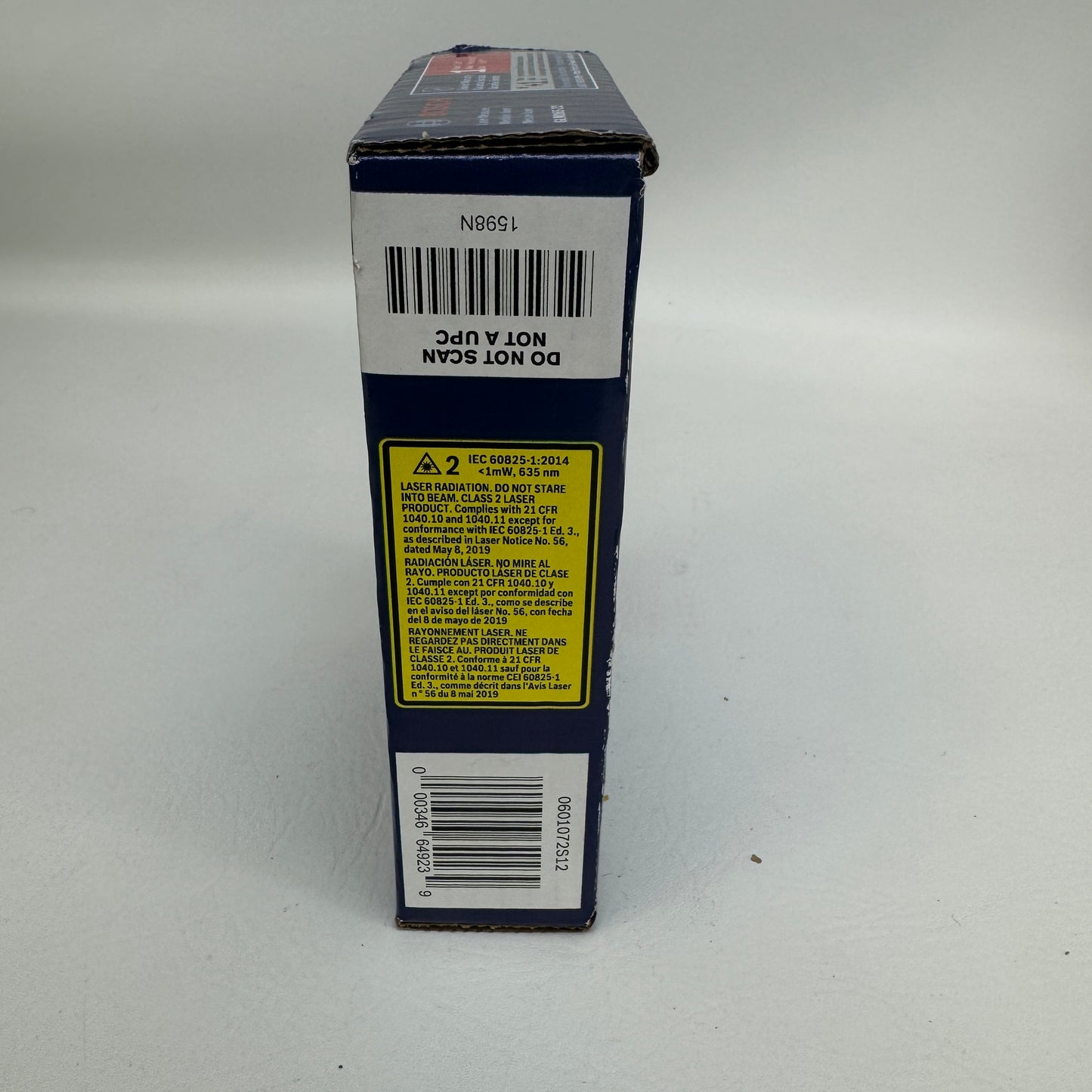 New Bosch GLM165-22 Laser Measure 0601072S12