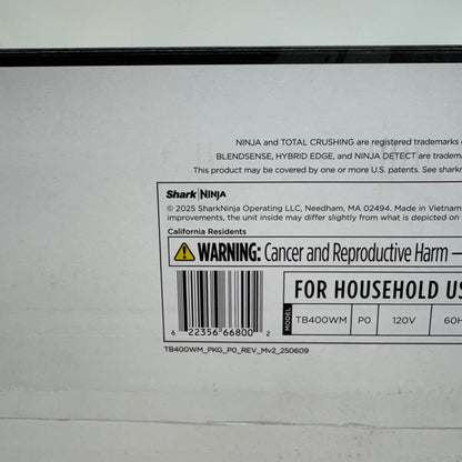 New Ninja Detect Power Blender + Processor Blender TB400WM