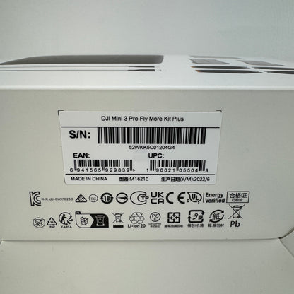 DJI Mini 3 Pro Fly More Kit Plus Camera Drone Accessories CHX162-30