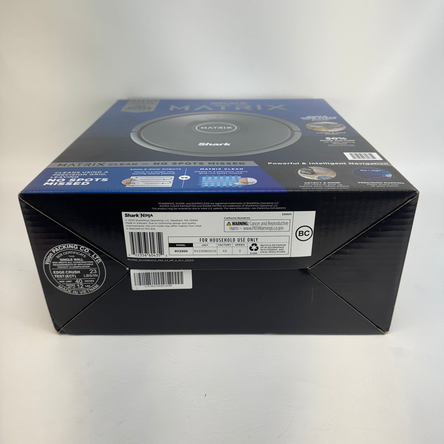 New Shark Matrix Vacuum Cleaner RV2300