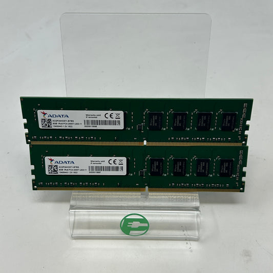 ADATA 1Rx8 PC4-2400T-UA0-11 16GB (2x8GB) RAM DDR4 2400MHz AO2P24HC8T1-BTBS