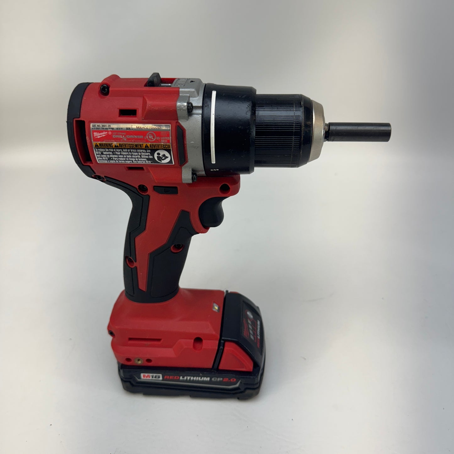 Milwaukee 3601-20 M18 18V 1/2 Drill Driver