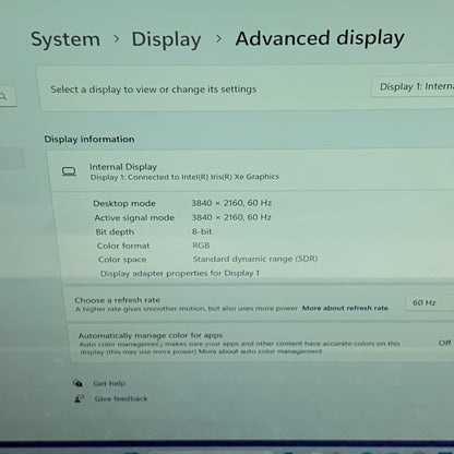 Broken Dell Inspiron 7506 15.6" i7-1165G7 2.8GHz 16GB RAM 1TB Bent Frame