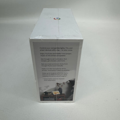 New Google Nest Hub 2nd Gen Smart Home Hub GA01892-US
