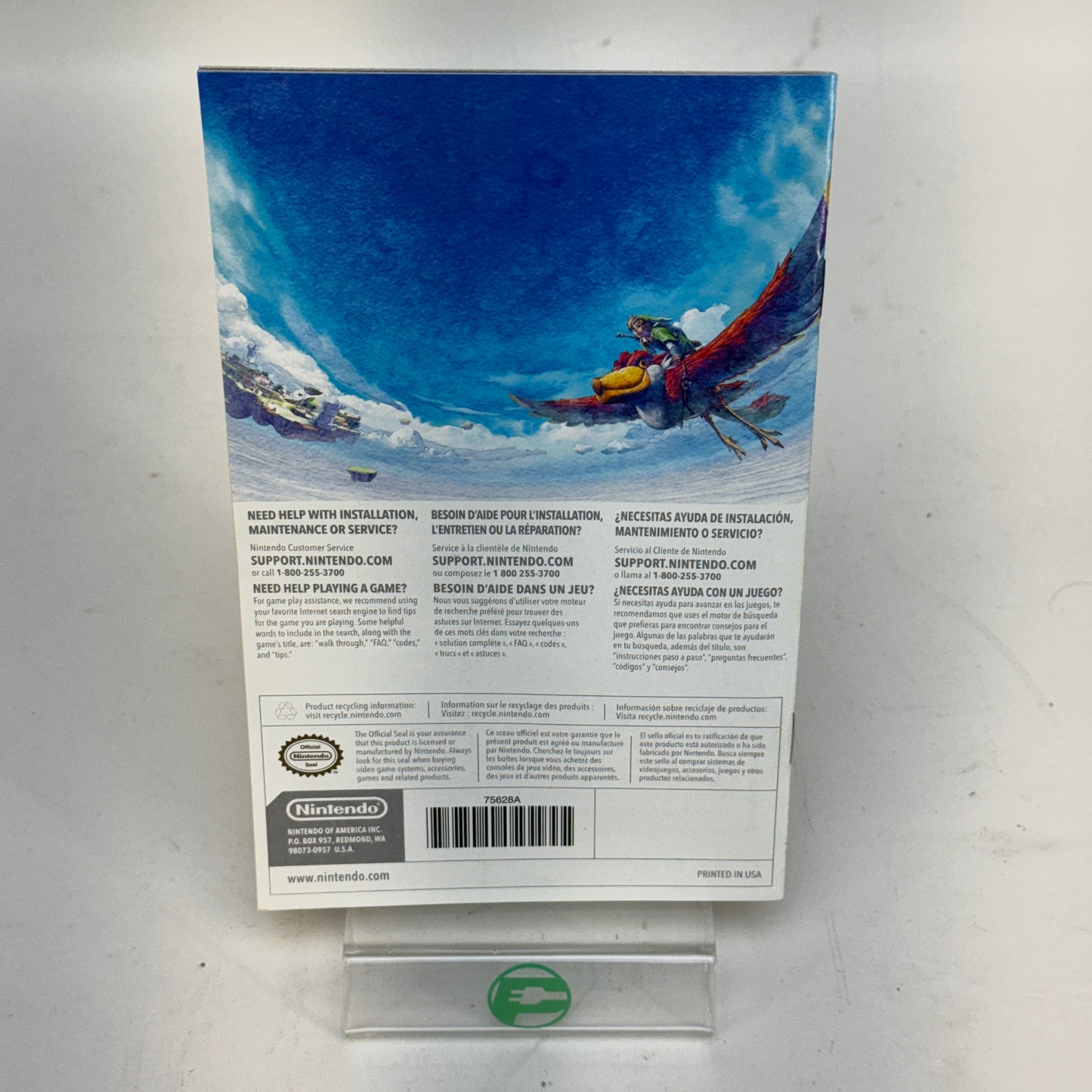 Zelda Skyward Sword 25th Anniversary (No Bonus CD Soundtrack) (Nintendo Wii, 2011)