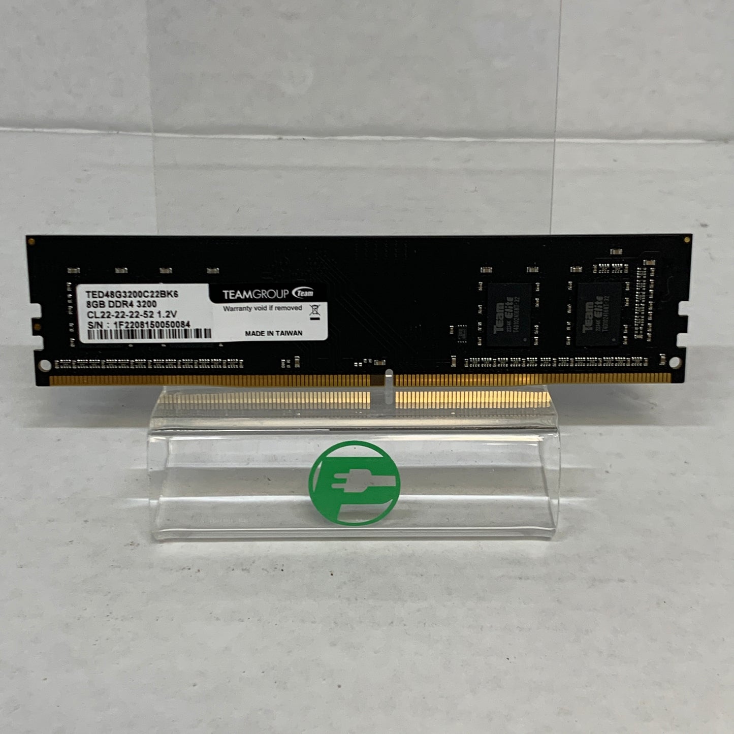 TeamGroup TED48G3200C22BK6 8GB (1x8GB) RAM DDR4 3200MHz