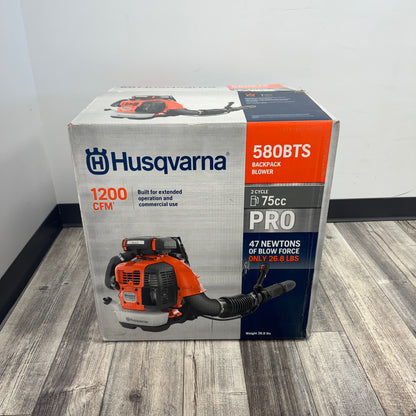 New Husqvarna 580BTS MARK III Leafblower