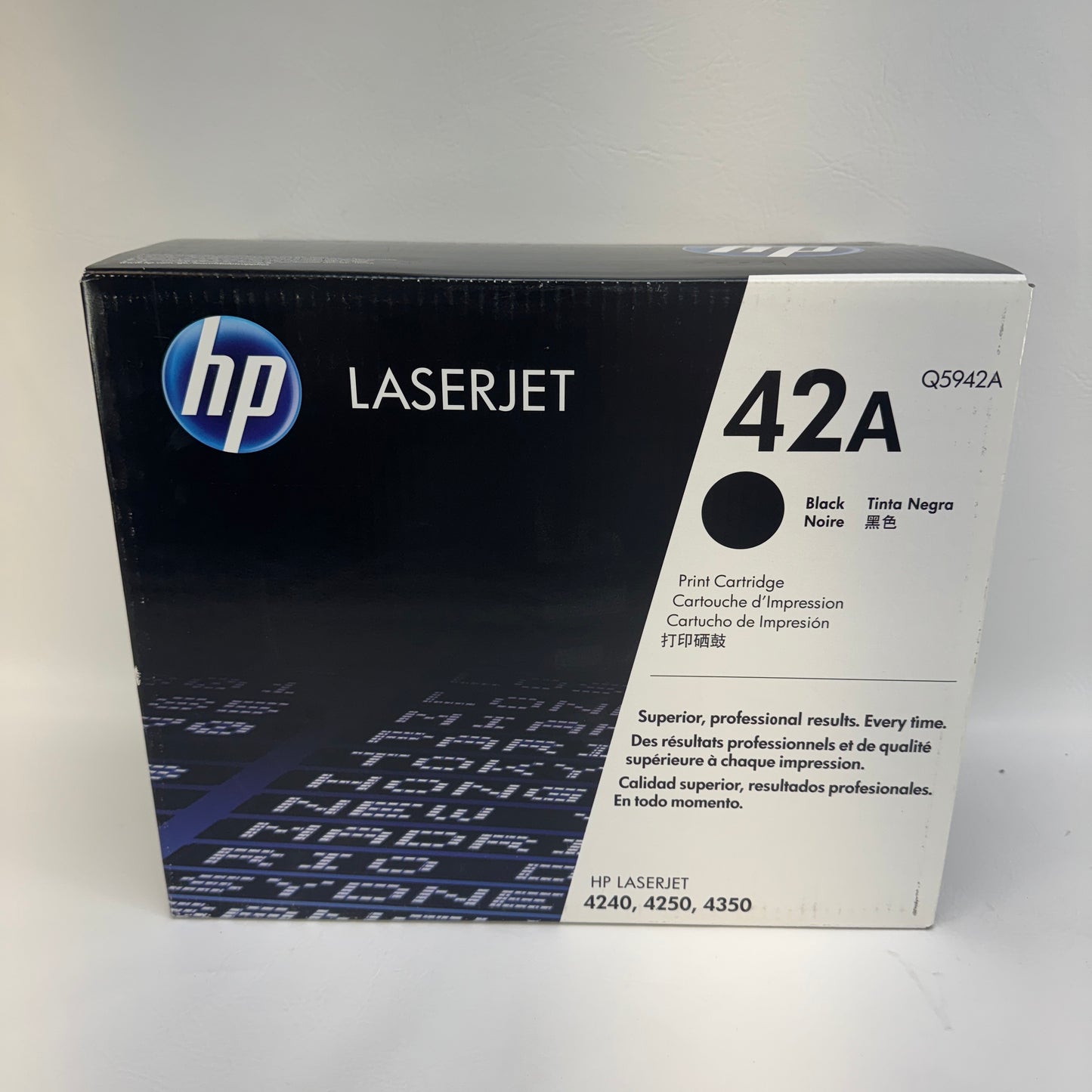 New HP 42A Q5942A Black Print Cartridge