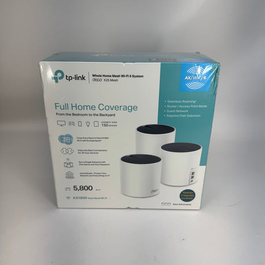 New TP-Link AX1800 Mesh Wifi  0150603804