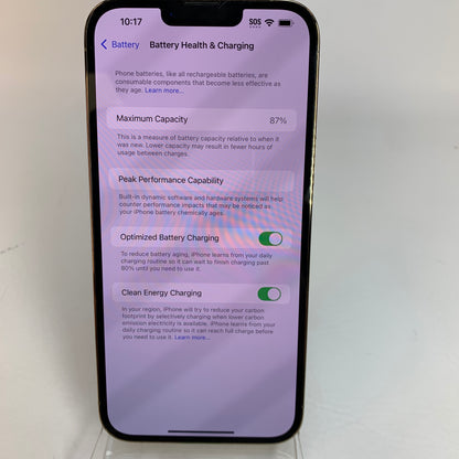Unlocked Apple iPhone 13 Pro Max 128GB 18.1.1 Gold MLKN3LL/A
