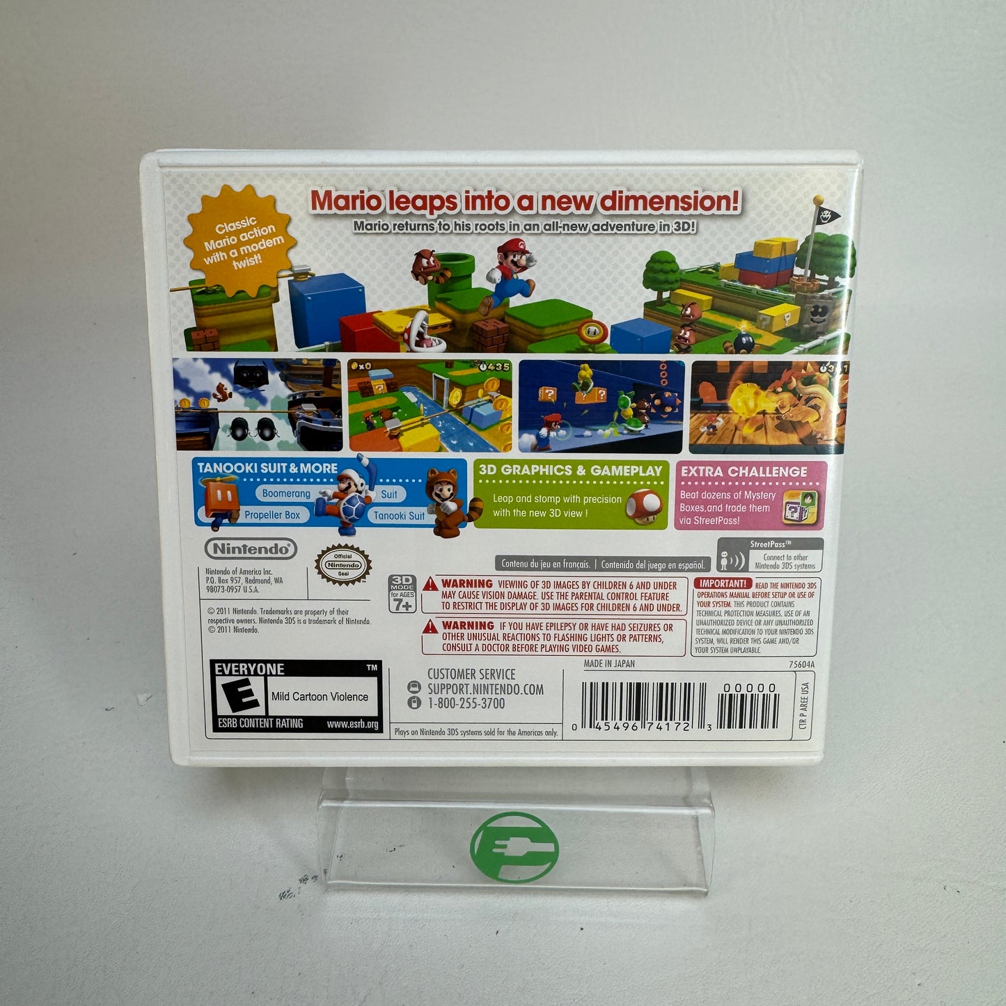 Super Mario 3D Land (Nintendo 3DS, 2011)