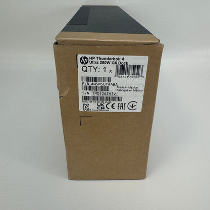 New HP Thunderbolt 4 Ultra 280W G6 Dock Laptop Docking Station AW5M5UT#ABA