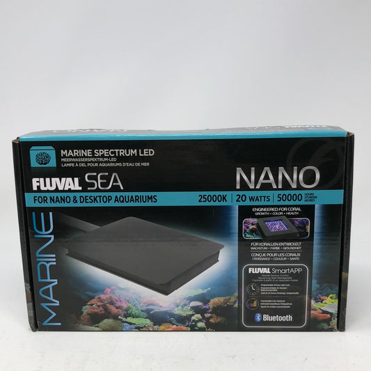 New Fluval Sea Nano Marine Spectrum LED for Nano and Desktop Aquariums 14541