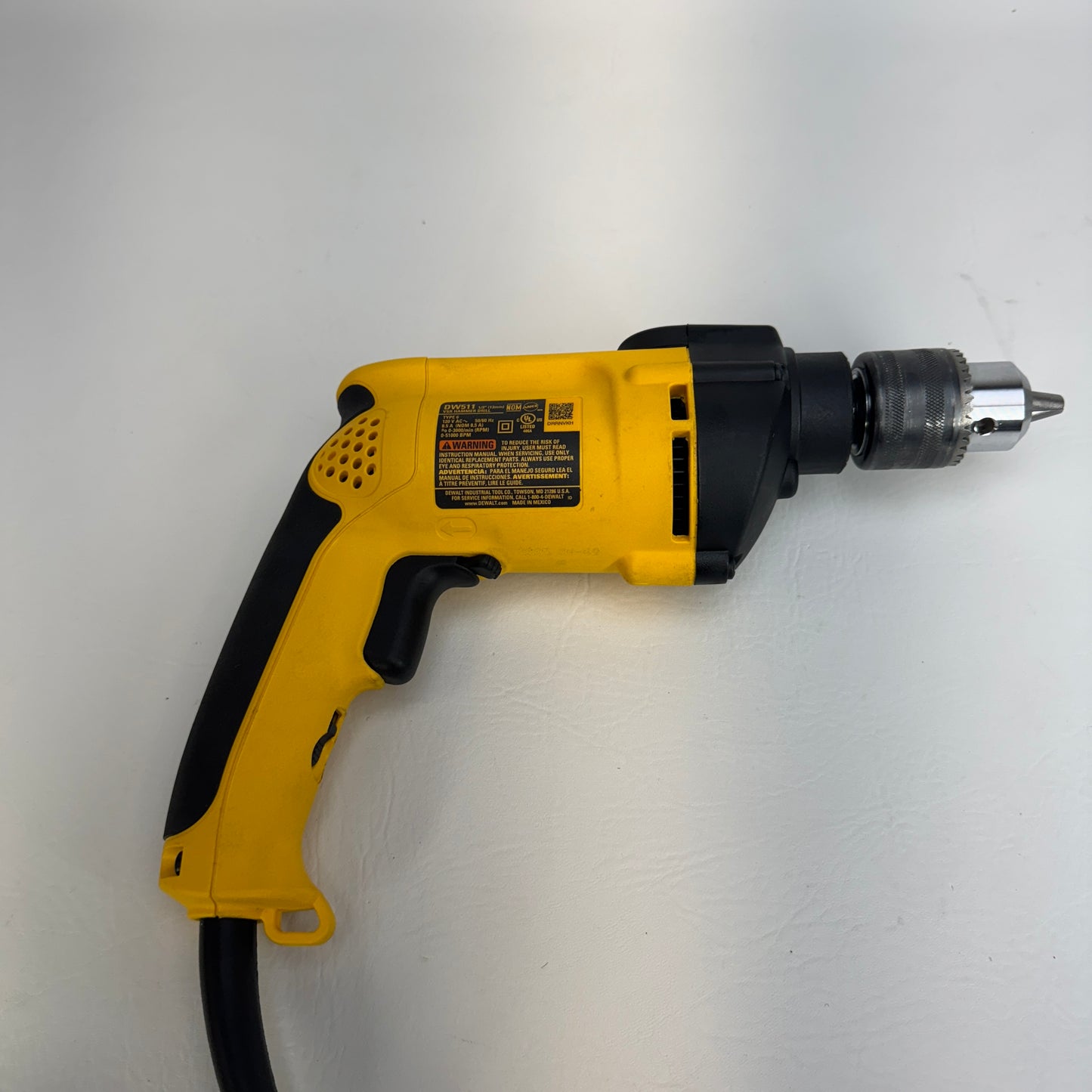 DeWalt DW511 1/2" VSR Hammer Drill