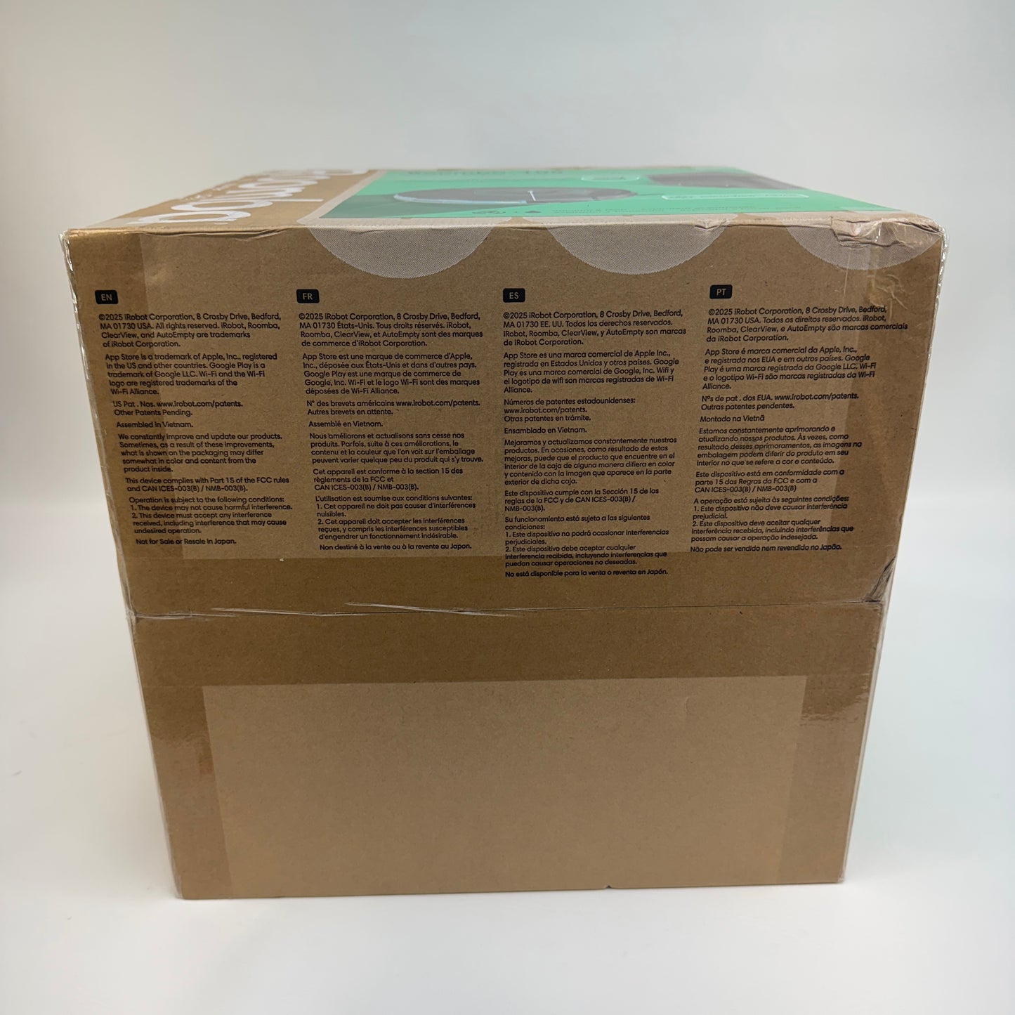 New Roomba 105 Combo Robot Vacuum Cleaner Y354020