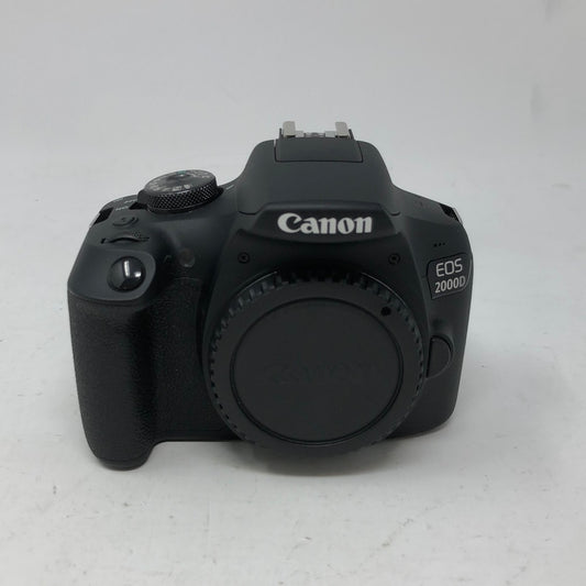 Canon EOS 2000D 24.1MP Digital SLR DSLR Camera