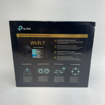 New TP-Link Archer BE9300 Tri-Band Wi-Fi 7 Router
