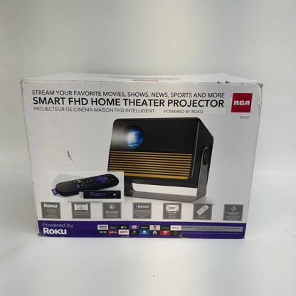 New RCA RPJ227 Projector/Streaming Device