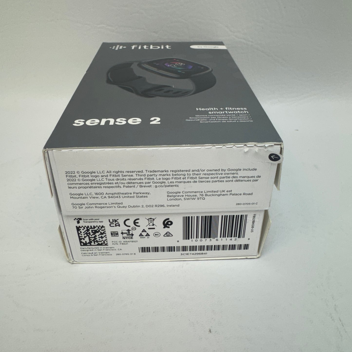 New FitBit Sense 2 Health and Fitness Smartwatch FB521
